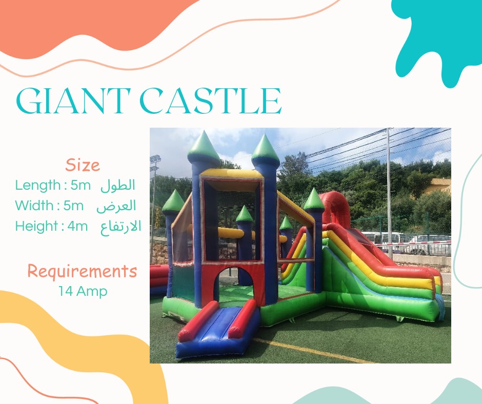 Inflatables lebanon